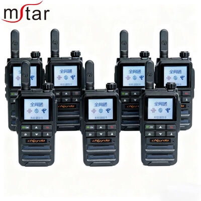 Chierda CD-A7 PLUS 4G POC Radio Dua Cara dengan Baterai 1500-2000mAh dan > 50km Range untuk Logistik Armada