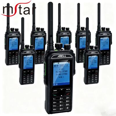 ABELL A780T Alarm Darurat DMR Digital Analog Walkie Talkie Tahan Air IP67 Radio Dua Arah