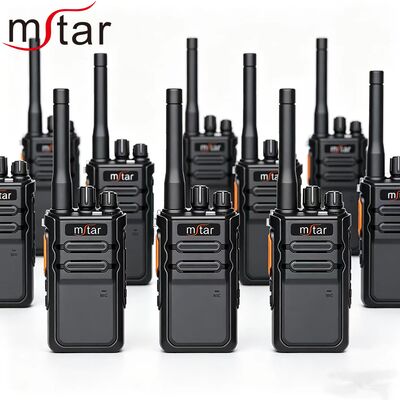Radio Digital Seluler Genggam Tahan Air Tahan Jatuh M-58 dengan Kontrol VOX Baterai 4500-5000mAh 430-440MHz