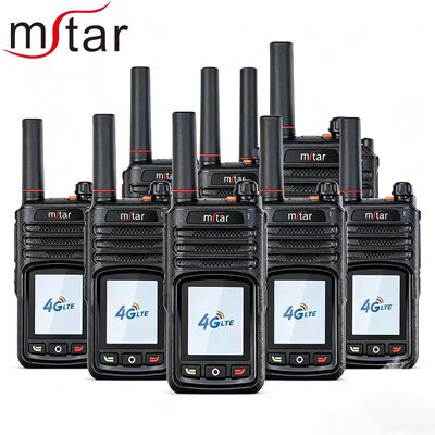 Mstar N-380A POC Radio dengan Jaringan 4G-LTE 4000mAh Baterai Kapasitas dan 1,77 