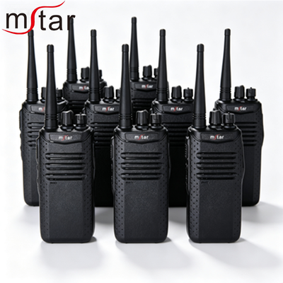 MSTAR MDP-520 Long Range Digital Two Way Radio dengan Enkripsi Suara dan 5-10km Talk Range Walkie Talkie