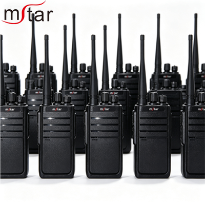 MSTAR MDP-500 High Power 5W Explosion Proof Dual Frequency Walkie Talkie Two Way Radio dengan jangkauan 3-8KM