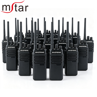 Baofeng P6600 20W RF Output Handheld Radio dengan Jangkauan 10km dan 10000mAh Baterai untuk Komunikasi Jarak Jauh