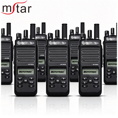 Walkie Talkie Motorola XIR P6620i Daya Tinggi Jarak Jauh dengan Baterai 3000-3500mAh untuk Penggunaan Komersial